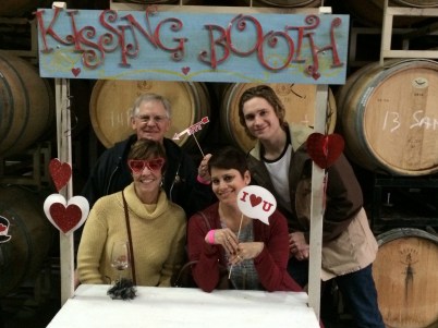 Photo booth with props