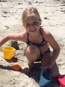 Bailey loved the sand!