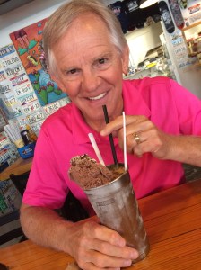 George being somewhat of an expert on chocolate, gave it a two thumbs up!